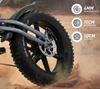 Fat Tire Electric Bike JANSNO 1000W Motor 48V 17Ah Battery X50