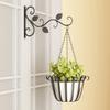 Hanging Plants Bracket Wall Planter Hooks Flower Pot Iron Lanterns Hanger