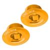 2pcs M18 Bicycle Crank Cover Screw Cap Dustproof Waterproof Aluminum Alloy Parts for Prowheel