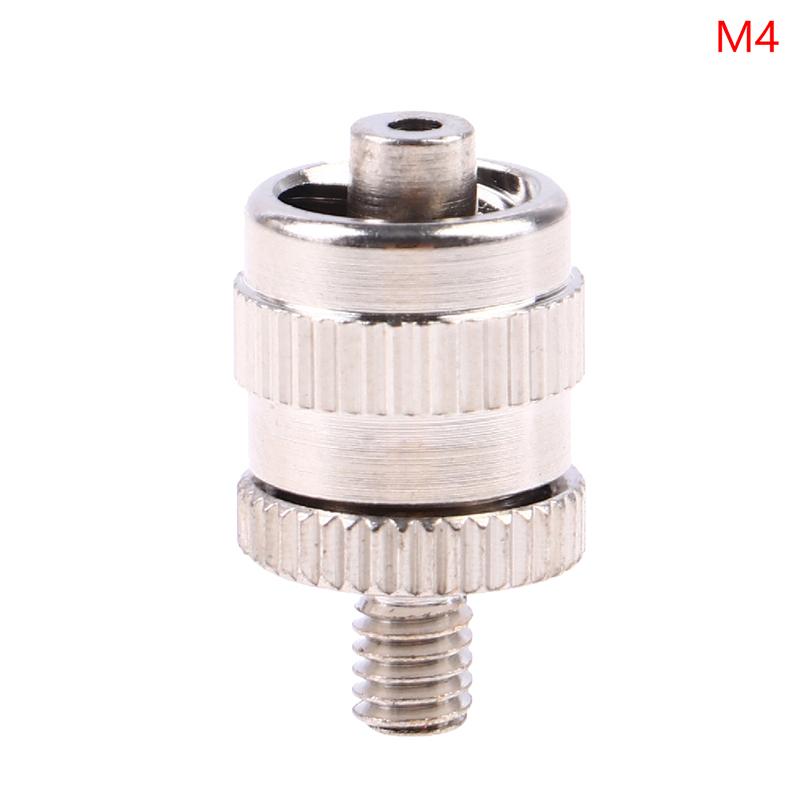 Metal Luer Lock Adapter Glue Dispenser Connected To Metal Adapter 1Pcs M4 M5 M6 M8 Screw Thread Nickel Plated Brass Syringe