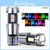 W5w 12x T10 Яркие Светодиодные Лампочки Super LED Canbus Без Ошибок 3030 10smd Автомобильная Клиновая Лампа Поворотник Боковой Фонарь Салонный Плафон для Чтения Белый 6000k