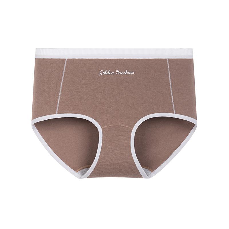 Large Size Women's Spring and Autumn Pure Cotton 10A Antibacterial Flat Angle Underwear