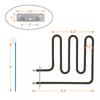 Masterbuilt 9907090039 Electric Smoker Heating Element B Shape 1200W