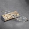 HD Foldable Reading Glasses Clear Eyewear Glasses Easy To Use Magnifiers Eyewear Readers