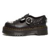 Dr. Martens Classic Round Toe Chunky Heel Casual Shoes Women Shoes Black 31441001