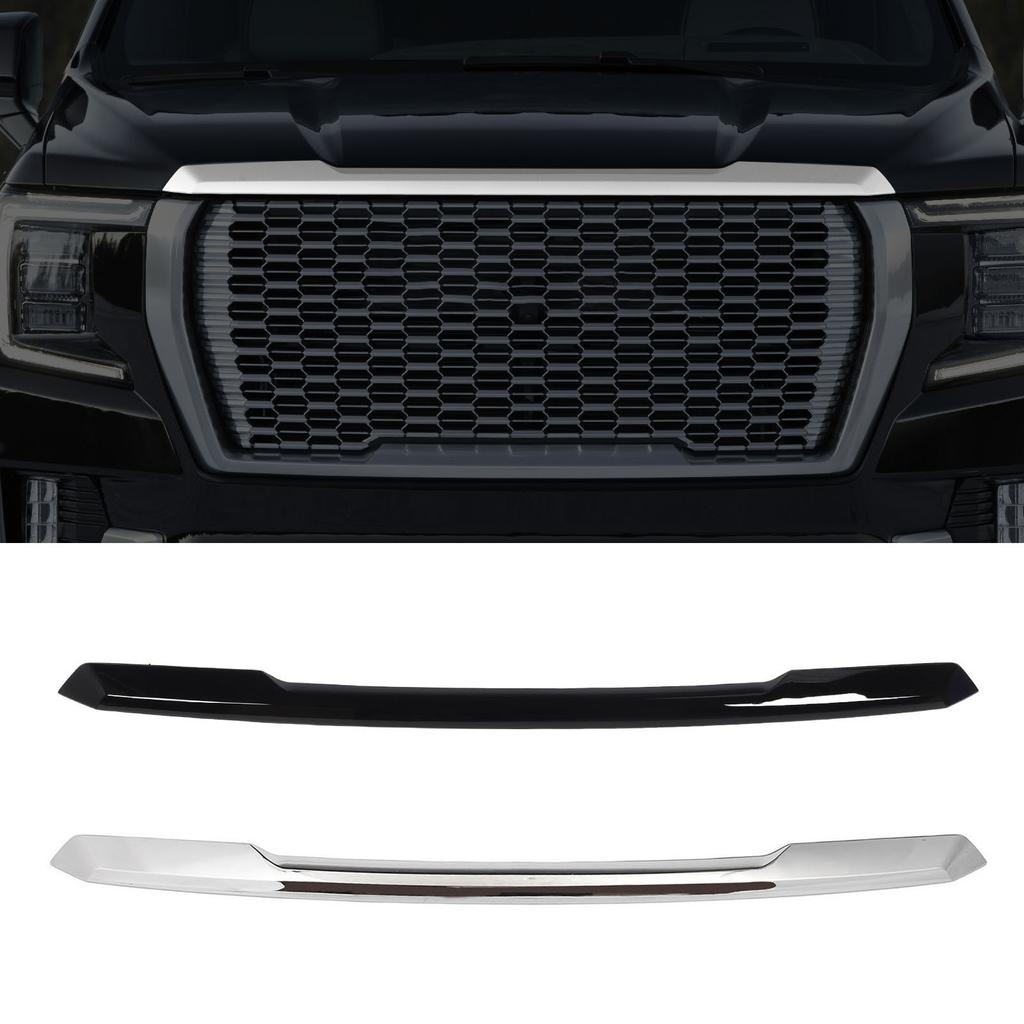 Front Hood Grill Cover Molding Trim 84371054 Upper Grille Hood Surround Trim Molding Strip for XL 20