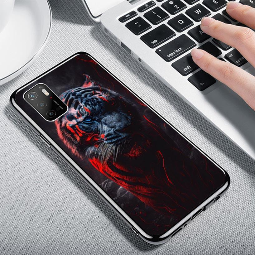 Ferocious Tiger Animal Case Phone Cover for Xiaomi Redmi Note 10 9 9S 8 8T 7 5 Pro Mi 12T 11T 10T 9T 12 11 Lite A3 A2 Trend Fund