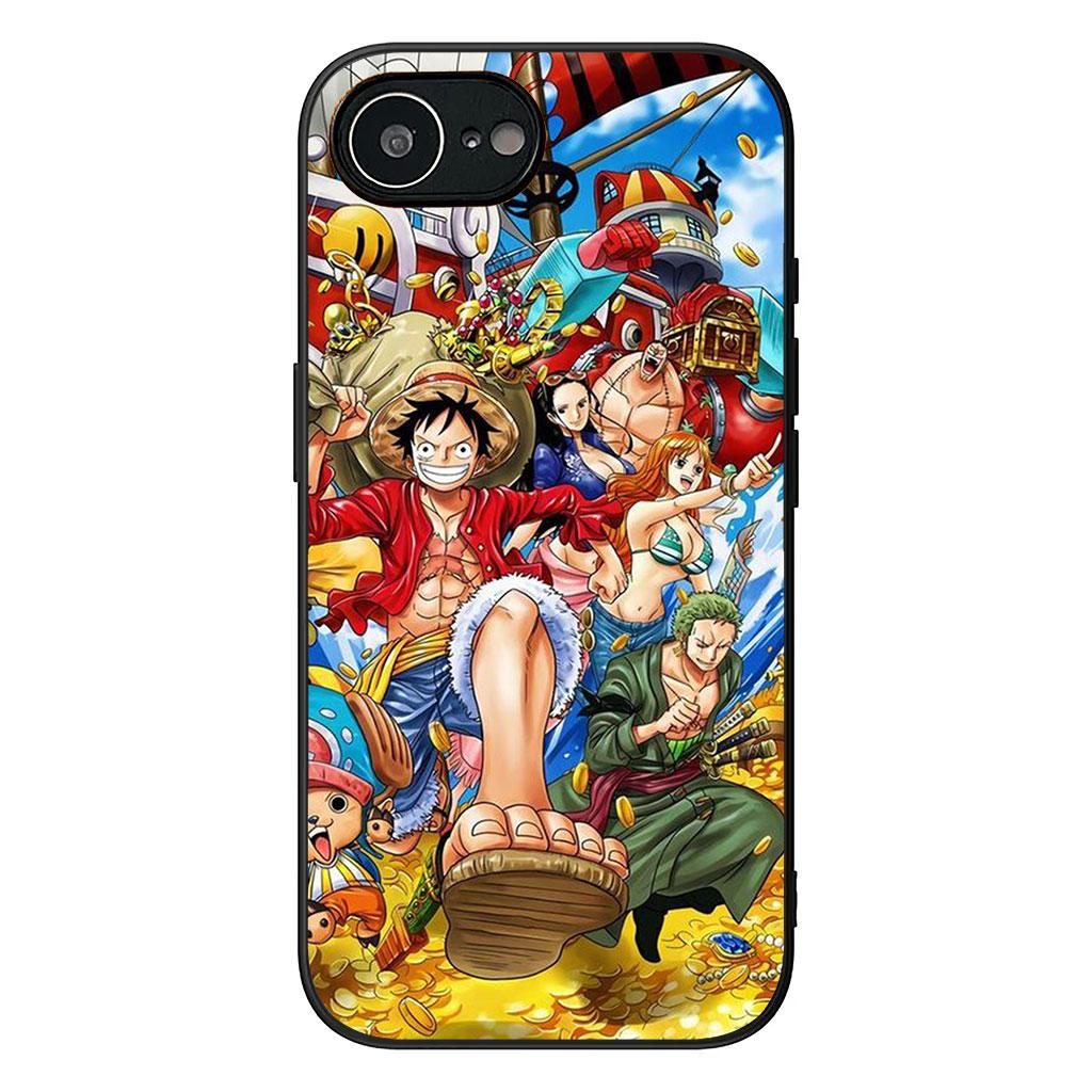 Cover for Apple iPhone 16 15 14 Plus 13 12 Mini 17 Pro Max + ProMax 16E Air 16+ 15+ Phone Case Roronoa Zoro One Piece Luffy