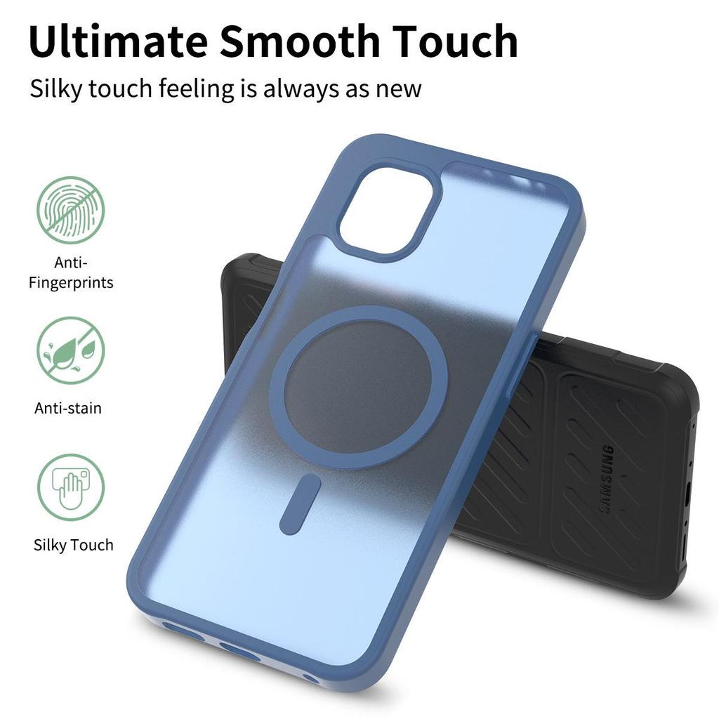 Чехол-бампер Samsung Xcover 7 Pro Magnetic Silver Shield