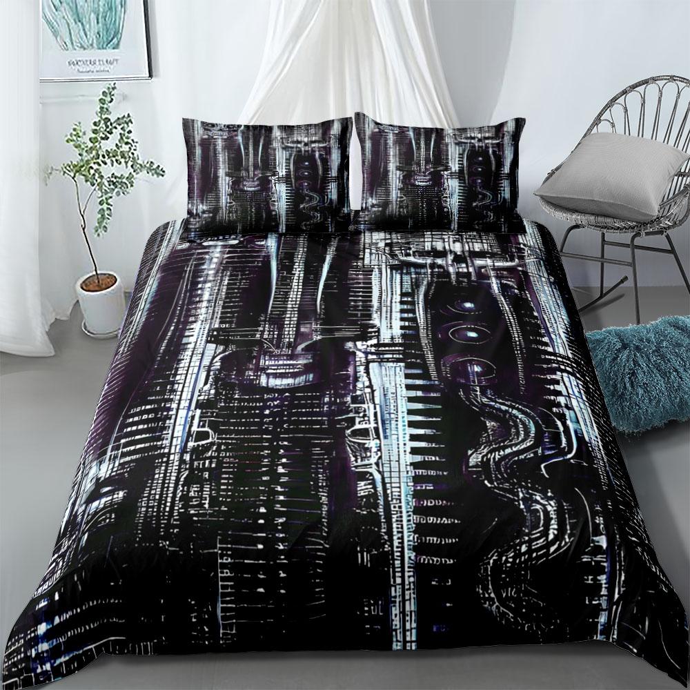 Symphony Dolphins Duvet Cover Set UK Single Double Queen US Twin Full King Size Pkm Bed Linen Set