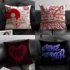 Чехол для подушки с принтом в стиле хардкор-рок-группы P-Pierce The Veil. Наволочка для декора гостиной, дивана, а также спальни.