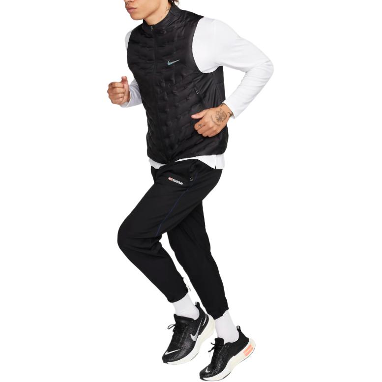 Nike Мужской жилет для бега с утеплителем Therma-FIT Adv Repel AeroLoft FB7542-010