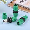 1Pc Expandable Garden Hose Repair Parts Dual-Channel Hose Female Male Connectors Pockets Hose For 3/4In 5/8In Garden Hose