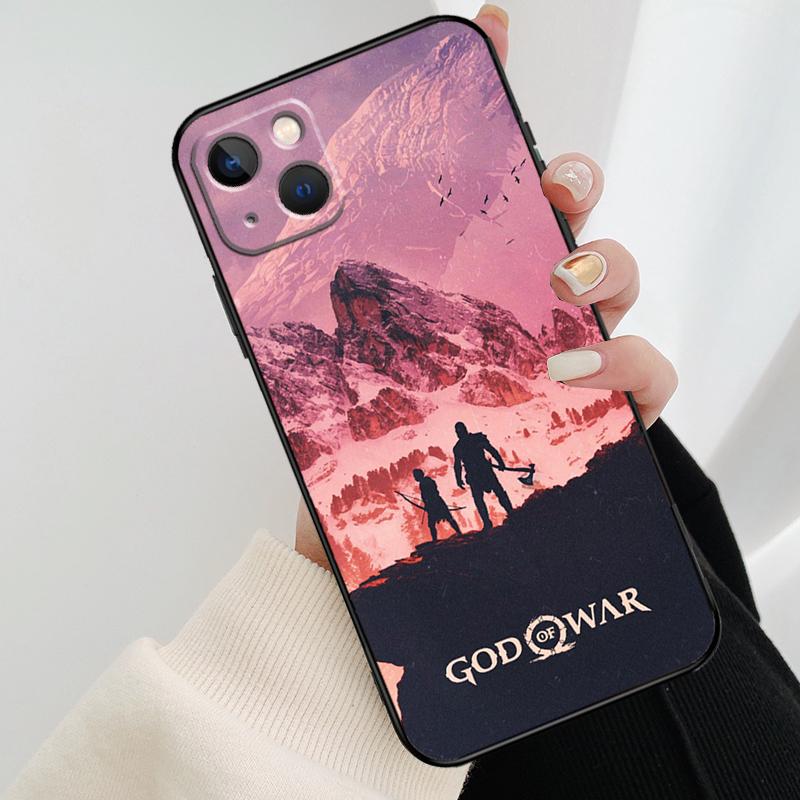 Чехол для телефона God of War Для iPhone 17 Pro Max 14 13 12 11 15 16 Pro Max mini 16 15 Plus 16e 17 Air Cover