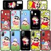 Для iPhone 16 15 Xiaomi Redmi Note 14 13 12 11 Pro Max X 8 16e Samsung Galaxy S25 S24 S23 Moto OPPO Huawei забавный чехол для телефона Crayon Shin Chan Shinchan