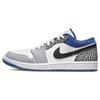 Кроссовки унисекс Air 1 Low SE True Blue Белый Черный Цементно-серый DM1199-140