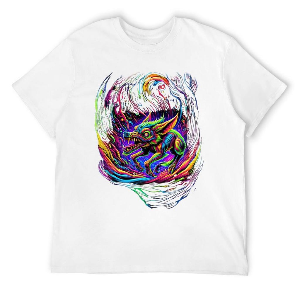 Vórtice Chupacabras T-Shirt anime clothes Blouse street wear plain white t shirts men