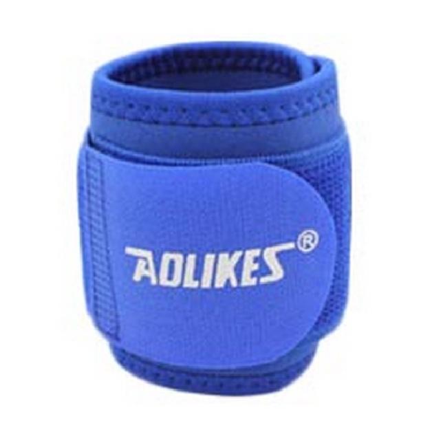 AOLIKES 2Pcs/Lot Wrist band Men For Gym Powerlifting Wrist Support Wraps Straps Protector Wristwraps Sports Fitness Wristband 1