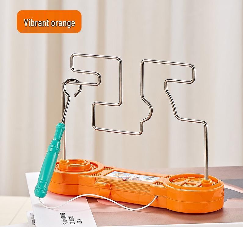 Детский электрический лабиринт из проволоки - Игра для раннего развития и тренировки концентрации