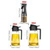 Automatic Lid Olive Oil Storage Bottle Glass Vinegar Dispenser Oil Sprayer Dispenser  Kitchen
