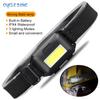 Мини-фара COB LED Headlight 3 Modes Водонепроницаемый налобный фонарь Фонарь для кемпинга на открытом воздухе Ночная рыбалка