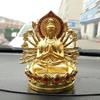 1 шт цинковый сплав автомобильный установленный тысяча рук Гуаньинь украшения автомобильные принадлежности декоративные подарки