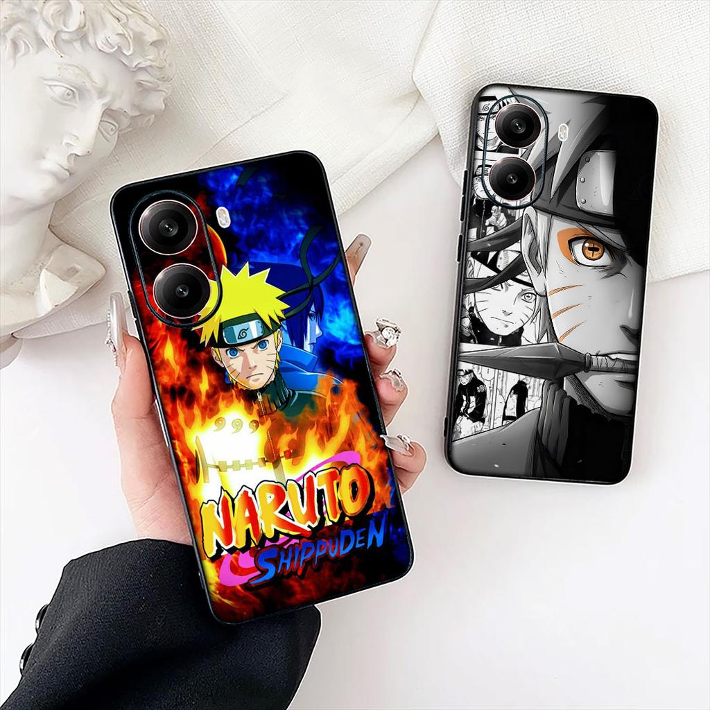 Wallpaper Narutos Uchiha Sasuke Phone Cover for Xiaomi Redmi Note 13 14 ProPlus Pro Plus 14C A4 13C Pro+ Note14 Coque Case