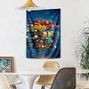 Roblox Wall Decor Tapestry Art For Pet Memorial Birthdaywedding Party Backdrop Family Gift