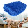 Shower Foot Scrubber Soft Silicone Anti Slip Suction Cup Odour Removal Foot Washer for Bathing Bathroom Massage