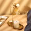 Gold Tealight Home Decoration Candle Holder Candlestick Rotating Spinning