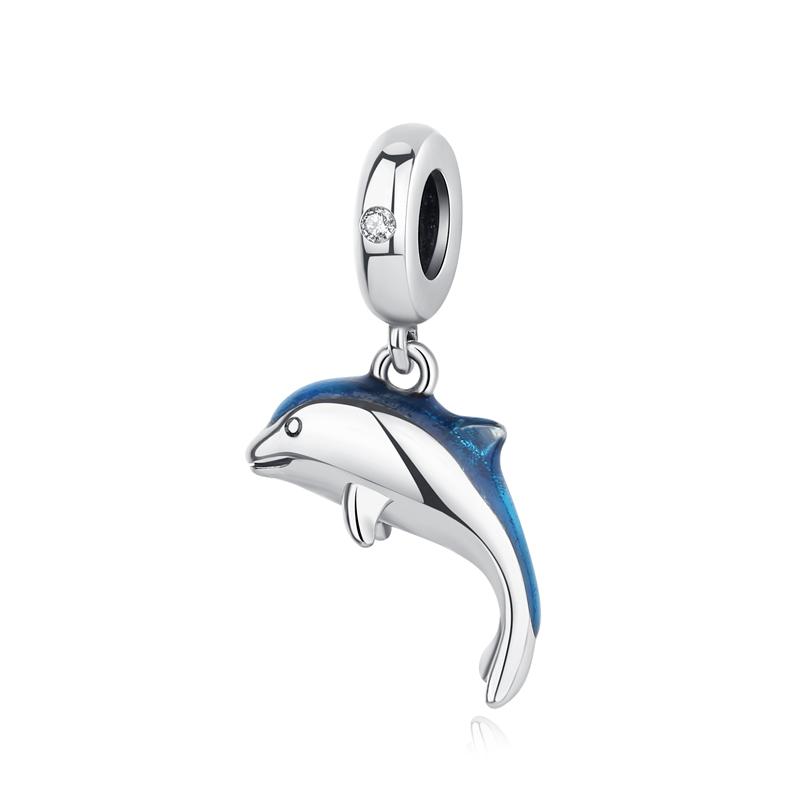 Оригинальный шарм-подвеска из стерлингового серебра 925 пробы, медь, любовь, лапа собаки, кошки, панда, светлячок, шармы-подвески, подходят для браслетов, ожерелий, женский, циркон