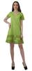 Moomaya Cotton Flex Casual Solid Beach Summer Outfit Womens Cocktail Dresses