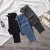 Women's High-Waist Slimming Elastic Jeans - New Style, Small Size, Slim-Fit, Nine-Point Pencil Pants