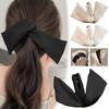 Новый корейский высококачественный бант-заколка для волос коготь зажим для волос для девочек лента для волос женские аксессуары D4V8