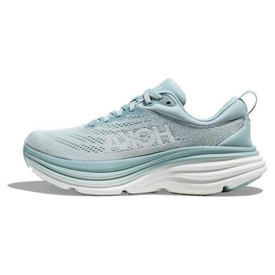 HOKA Bondi 8 Blue Ice Flow Женские Кроссовки Облачно-голубые 1127952-CBIF