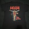 Винтажная черная футболка Deicide Once upon the Cross Унисекс Концертная S–5XL MQ042 Унисекс Футболка