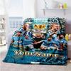Manchester City Customize Text Blanket Lightweight Personalized Blanket Durable Comfort Suitable for Bed Couch Livingroom Home Decor