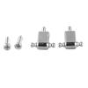 6PCS Metal Electric Guitar String Retainer String Trees For Electric Guitar  Guitar Part Upgrade