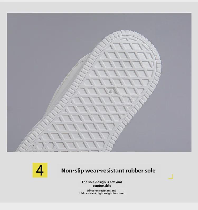 Женские легкие белые кожаные спортивные повседневные туфли 2025 года с дышащей мягкой толстой подошвой для весны и осени