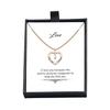 LeCalla S925 Sterling Silver Jewelry Love Necklace with CZ Necklace for Women Teen, Gift for Best Friends, Gift for Her, Gift for Him