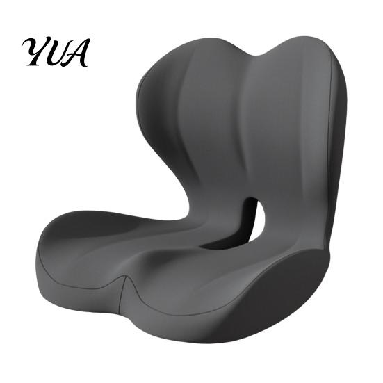 Ergonomic Cushion for Drivers Memory Foam Car Seat Cushion, Lumbar Support Back Pain, Breathable Bamboo Fiber Pad Non-Slip Office Chair with Washable