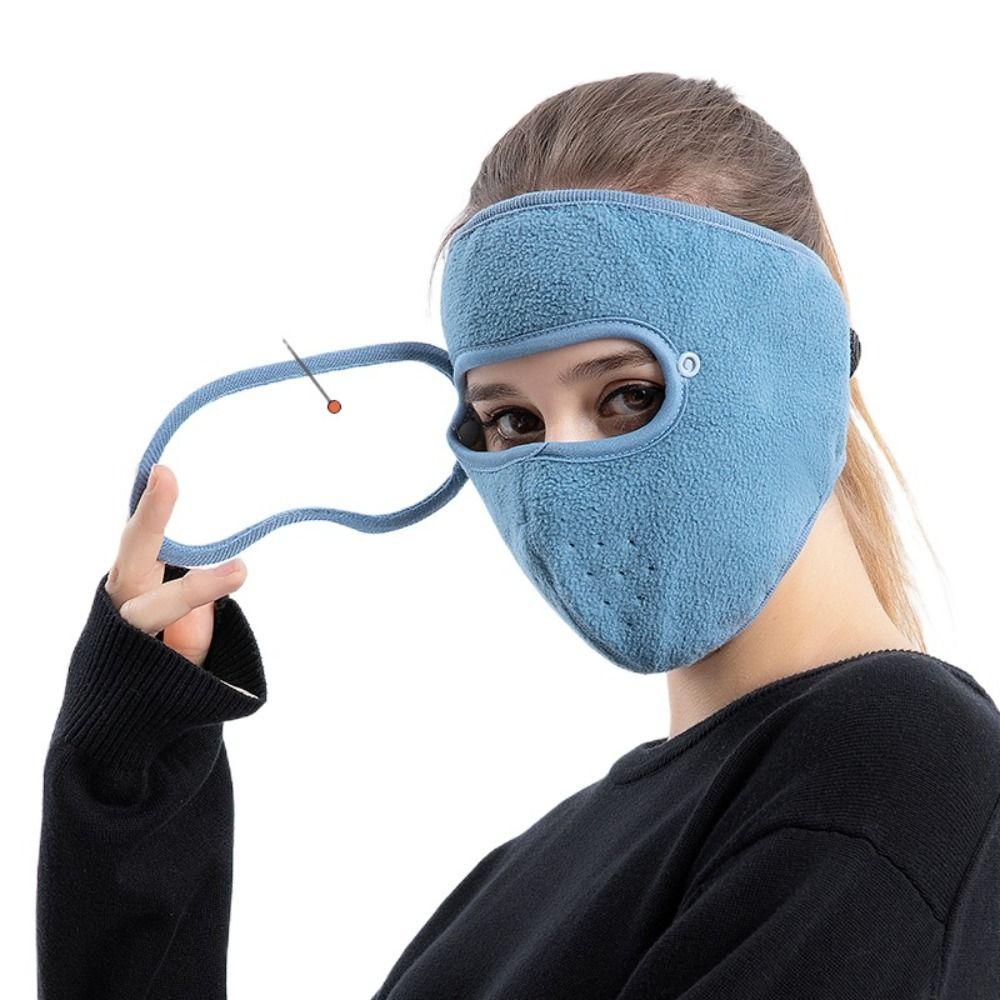 Thermal Ski Masks Windproof Winter Mask Fashion Woolen Face Mask Fishing