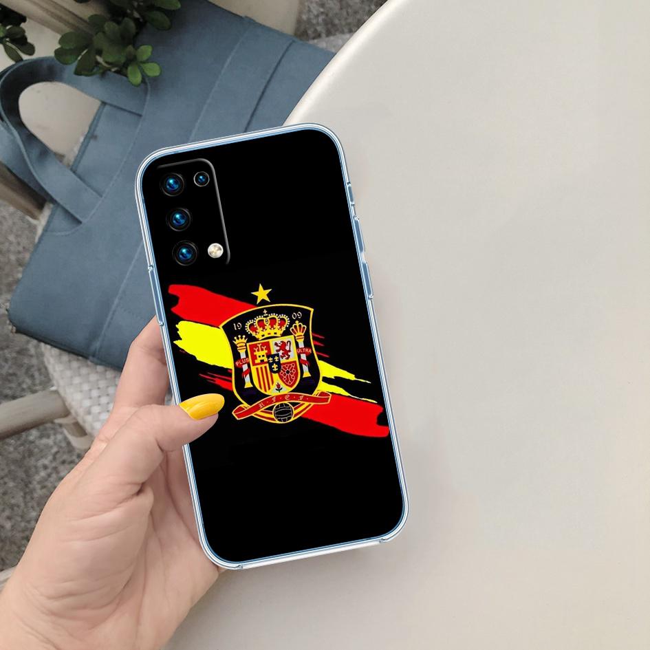 PP57 Spain Flag Phone Case for Motorola Moto E13 E15 E20 E22 E22I E22S E30 E32 E40 E7 E7I G Plus Power Play Stylus G22 G14