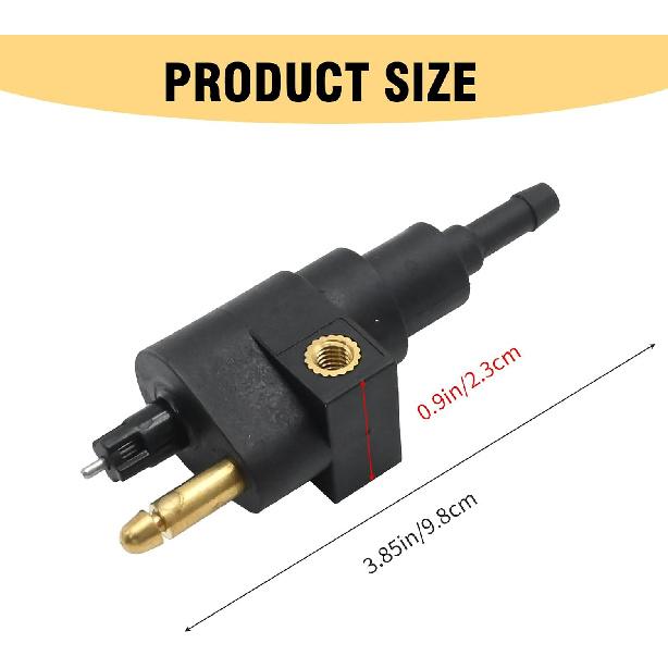8M0182334 Boat Engine Fuel Connector Replacement for Mercury Mariner 4HP 5HP 6HP 8HP 9.9HP 15HP 20HP-70HP 75HP 90HP 175HP Engine Replace 15781A5