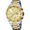 Watch - FESTINA - Chrono Two-Tone Steel - Water Resistant 100m - Mineral Glass - 45mm