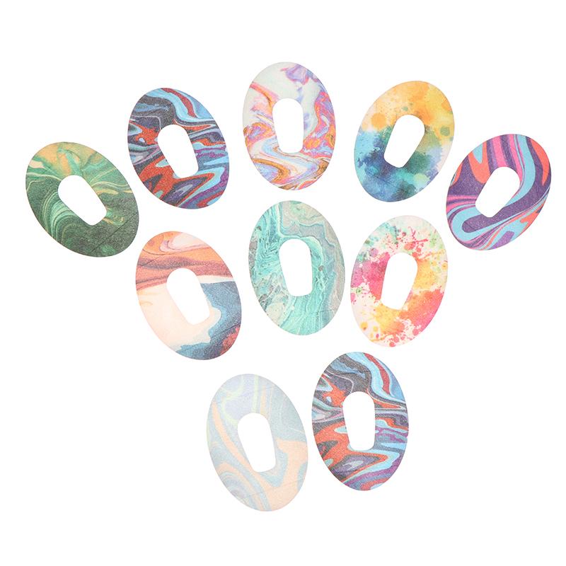 5Pcs Waterproof Adhesive Sensor Patch Glucose Meter Sensor Fixing Sticker Long Lasting Blood Glucose Monitoring Muscle Patch