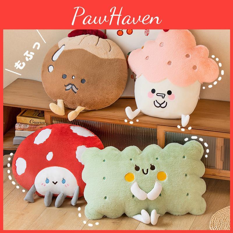 Ice Cream Plush Toy Cartoon Snacks Soft Pillows Room Decoration Holiday Gift