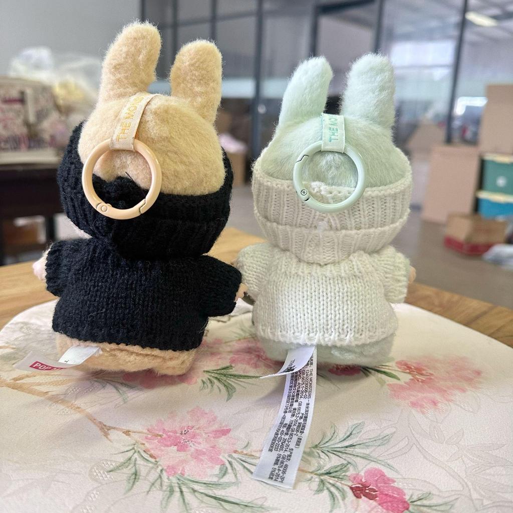 17cm Labubu Doll Clothes Fashion Clothes Hoodies Doll Clothes Color Match Hoodies Dolls Accessories