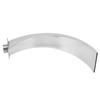 Pool Waterfall Fountain G1 Internal Thread 304 Stainless Steel Rounded Curved Design Outdoor Pool