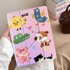 Желто-белый чехол для планшета с щенком для iPad Mini 6 7 Air 4 5 M3 M2 1 2 M4 11 дюймов Pro 2025 Pro 11-го 10-го 9-го 8-го 7-го 12,9 дюйма